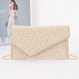 Pearl Envelope Clutch