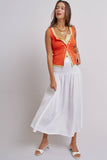Button-Front Tank Top (3 Colors)