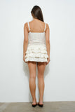Eyelet Corset w Pink Sweetheart Roses
