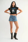 Classic Denim Skort