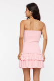 Smocked Layered Mini Drres