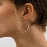 Japanese Seed Bead Hoops- multiple colorways