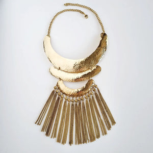 Brass Statement Necklace