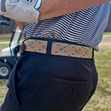 The Naples Woven Stretch Belt