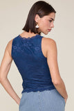 Floral Lace Layered Tank
