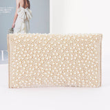 Pearl Envelope Clutch