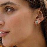 Vintage Butterfly Stud Earrings