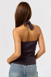 Sweater Halter Top