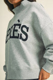 Après Oversized Mock Neck Sweatshirt (2 Colors)