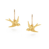 Swallow Bird Drop Earrings